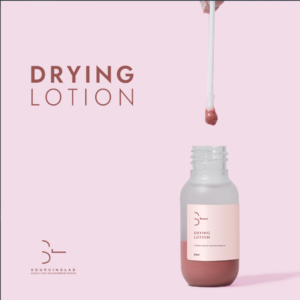 Drying lotion:the best cosmetic product against blemishes and pimples