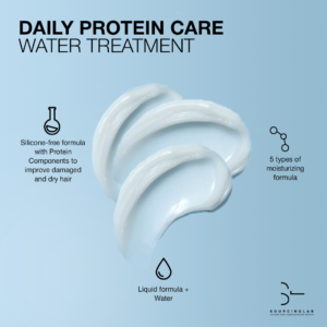 Daily protein care water treatment - The perfect solution for weak hair